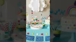 🍼👶 Short: Ideas Dulces para Decorar Mesas en Baby Shower de Niño