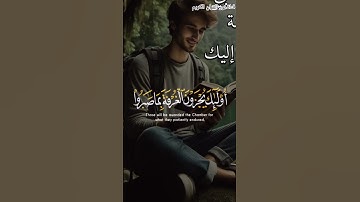 سورة الفرقان #جنة_القران_الكريم #تلاوة_خاشعة #shrots