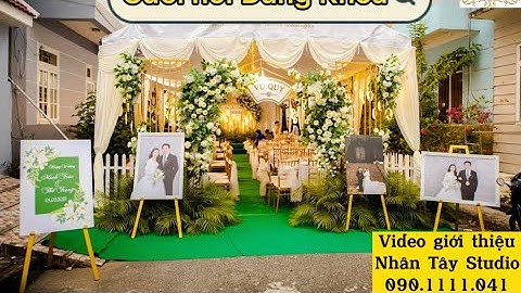 Clip giới thiệu dịch vụ cưới Đăng Khoa