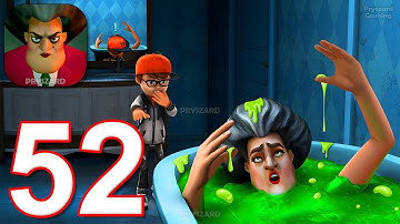 Scary Teacher 3D - Gameplay Walkthrough Part 52 - Old Update Old Levels & Chapter 1 (iOS, Android)