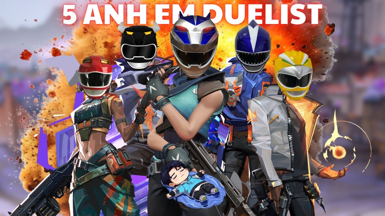 Quậy nát map Corrode với 5 con Duelist