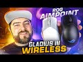 ROG Gladius III Wireless AimPoint 👽 Беспроводная игровая мыш под киберспорт csgo 2