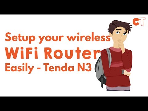 How To Setup a Wifi Router|Setup Tenda N150 Easily