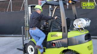 CLARK MHC   Forklift Safety   Pre shift Inspection Video