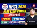 Exam pattern update | HPCL Officer & JEO Freshers & Experience 2026 Recruitment Notification
