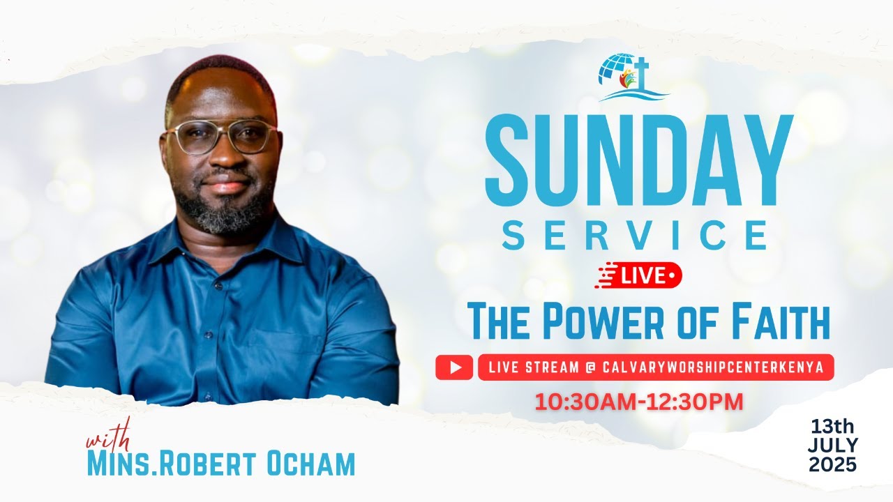 SUNDAY SERVICE LIVE || 13th JULY with Minister Robert Ocham - YouTube