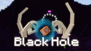 Creating a Black Hole at the heart of Wither Storm