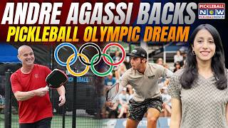 Andre Agassi Calls for Pickleball in Olympics! Highlights Global Growth and Accessibility!