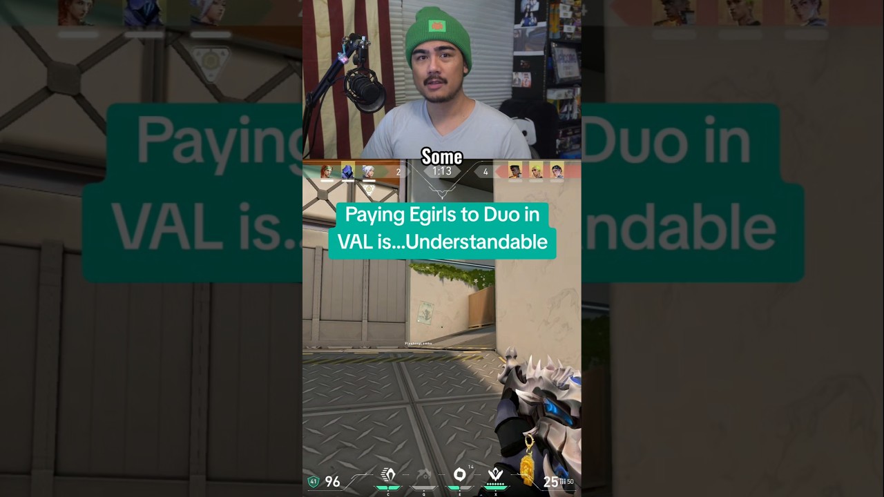 Платить девушкам-виртуозам за игру вдвоем в Valorant... это... понятно 