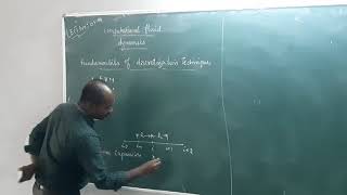 CFD finite difference method