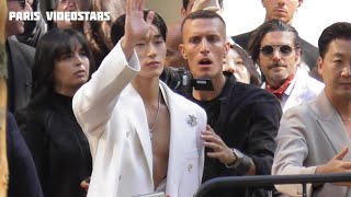 Choi San Ateez Arrival Show Dolce Gabbana Milan 21 September 2024 Milano Fashion Week