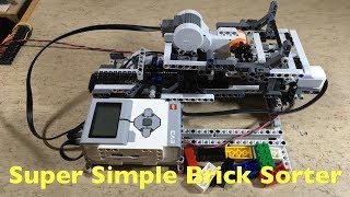 Lego Mindstorms EV3 Super Simple Brick Sorter
