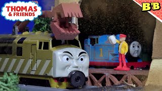 Diesel 10 Attacks The Shed Thomas And The Magic Railroad Thomas And His Scene Remade