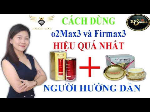 Video Cách dùng sản phẩm o2Max3 và Firmax3 ( RF3 WORLD ) - youtube