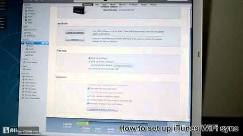 How to set up and use iTunes WiFi Sync in iOS 5 on the iPad 2