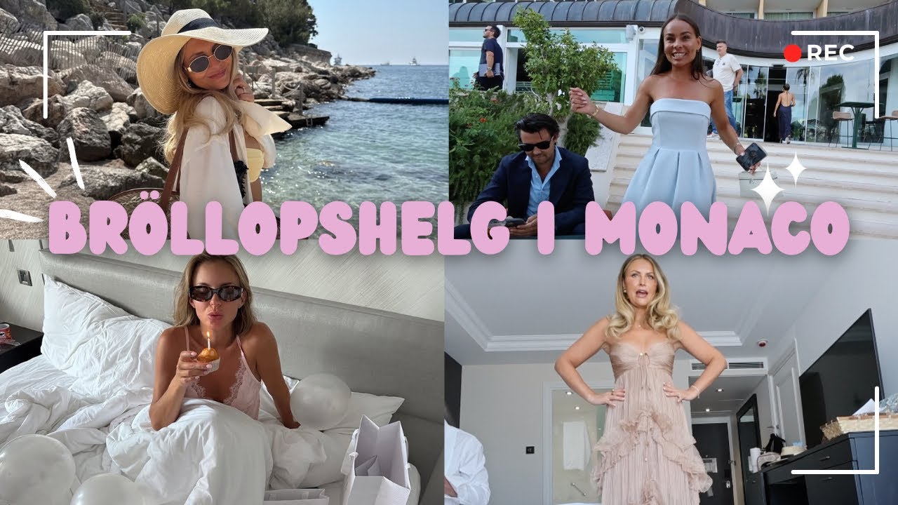 Bröllopshelg i Monaco🤍