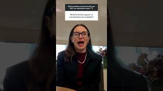 Ask ASU Law Admissions: Financial Support