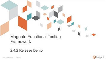 Magento Functional Testing Framework v2.4.2 Demo