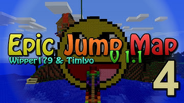 Minecraft - Epic Jump Map v1.1 w/ Timlyo [Ep 4] "Retarded Plaice"