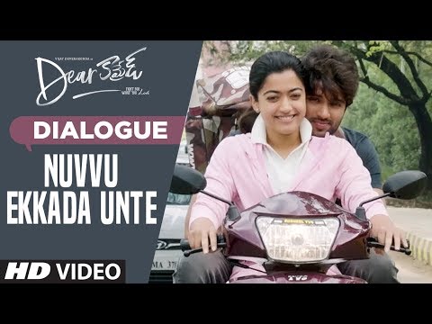 Nuvvu Ekkada Unte Dialogue | Dear Comrade Telugu Dialogues | Vijay Deverakonda | Bharat Kamma