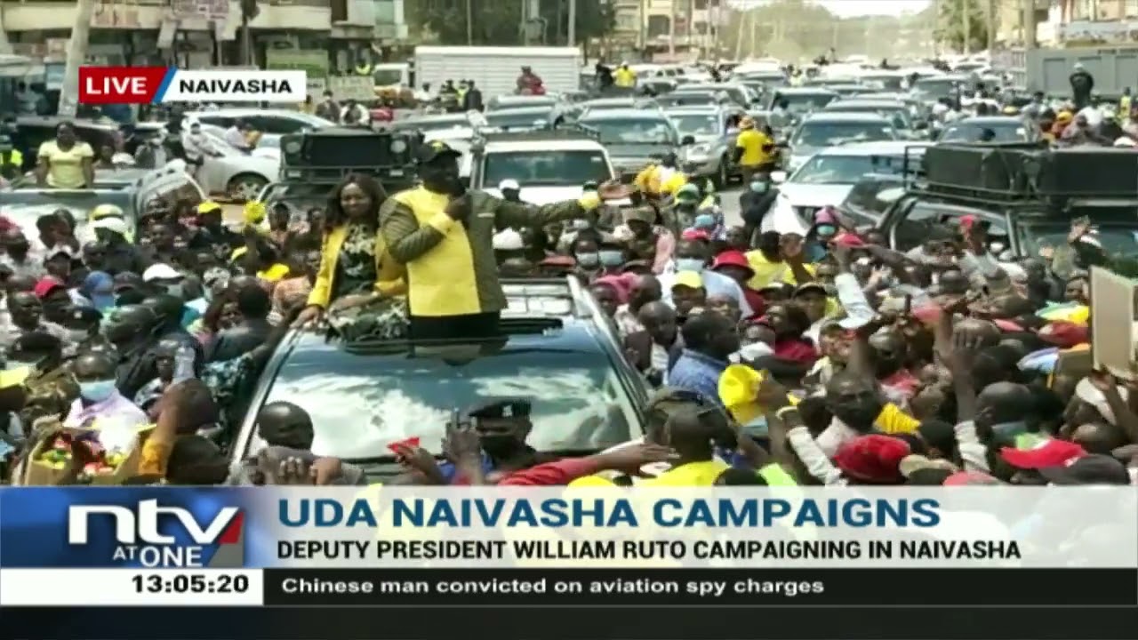 DP Ruto takes UDA campaigns to Naivasha