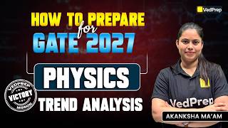 GATE Physics 2027 Strategy 😱🔥 | Trend Analysis 📊 + Full Plan 🚀 | Ved Victory Mission | VedPrep
