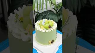 Tasty Honeydew Melon Cake #Cake Decorating Ideas