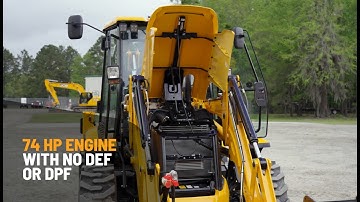 JCB 3CX Compact Backhoe Loader | 74 HP, No DEF, No DPF — Built to Work Anywhere
