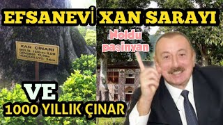 1000 Yıllık Çınar Ağacının Da Bulunduğu, Şəki Xan Sarayı (Azerbaycan Zaferini Kutlarız 🇦🇿🇹🇷)