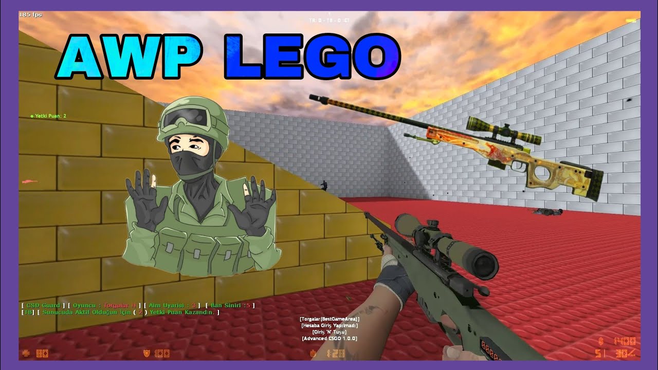 Cs 1.6 Csgo Mod (AWP_LEGO) - YouTube