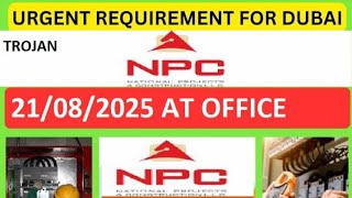 #Trojan holding#NPC NATIONAL PROJECT CONTRACTIN L.L.C. #ABUDHABI BIG COMPANY#dubai 