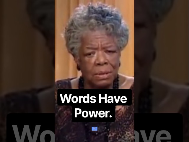 “Let's talk human to human.” Maya Angelou