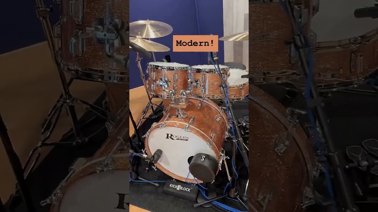 Vintage - Modern 🥁 Rogers Holiday and the new Rogers Powertone 