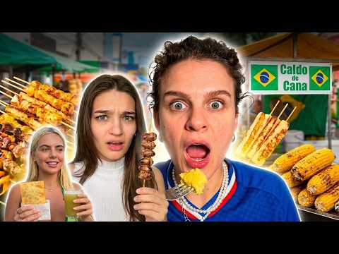 GRINGOS PROVARAM COMIDA BRASILEIRA E NÃO ACREDITARAM! #curiosidades