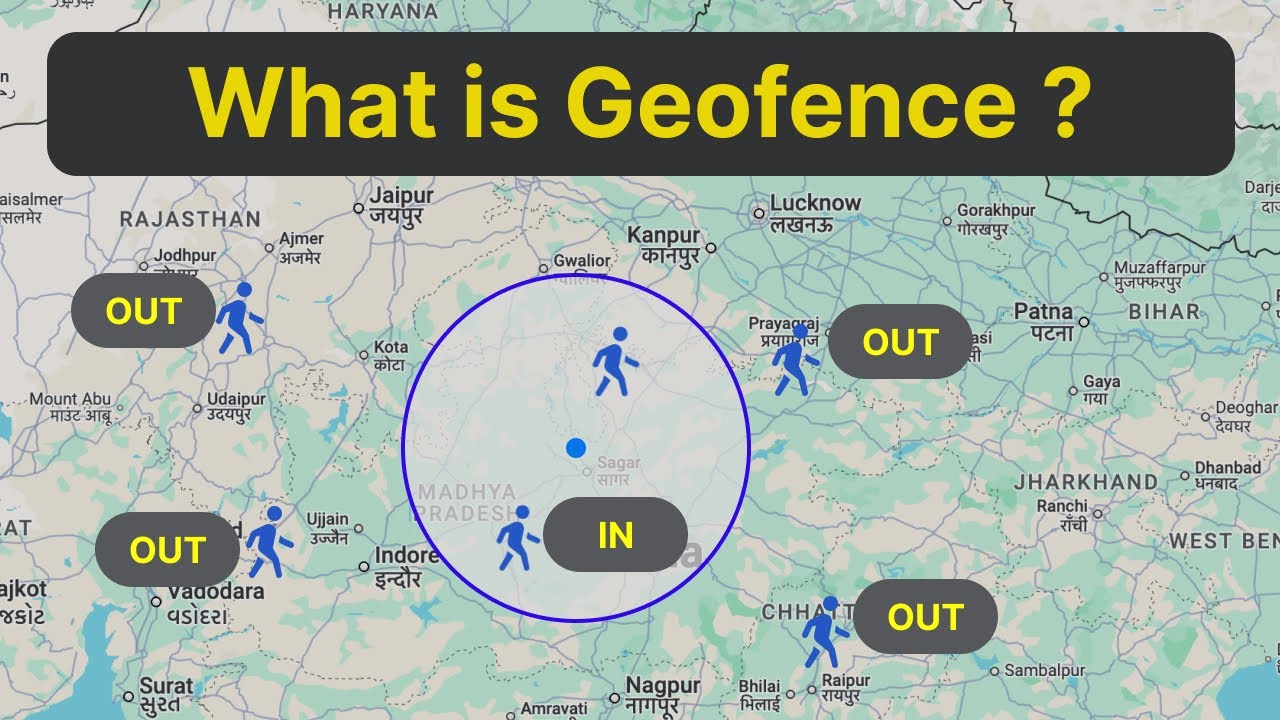 Geofence Types How Geofence works ? | Geofence कैसे काम करता है - YouTube