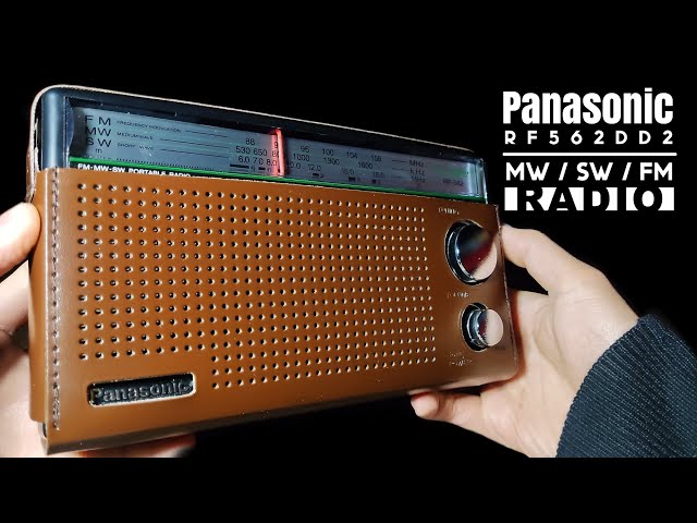 Panasonic RF562DD2 FM/MW/SW RADIO | Triple Band Radio | Panasonic