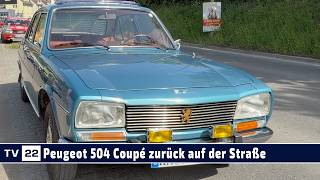 MOTOR TV22: Peugeot 504 Coupe von 1974 – Französischer Klassiker begeistert in Engen