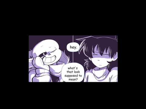 "Wait...does he know?..." (Undertale Comic Dub)