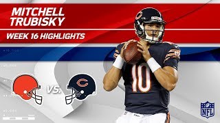 Mitchell Trubisky Highlights Browns Vs. Bears Nfl Wk 16 Player Highlights