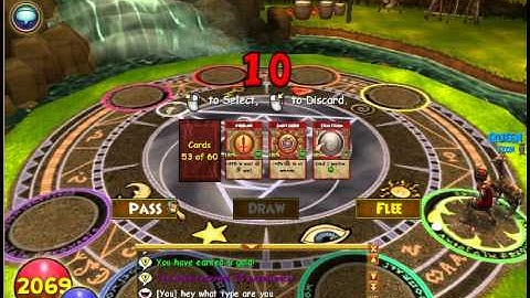 wizard 101 pvp 1v1- 30 sec win against a chicken