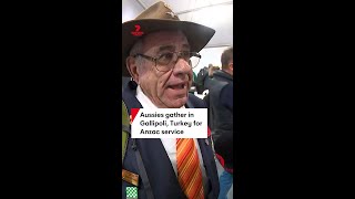 Aussies gather in Gallipoli, Turkey for Anzac service