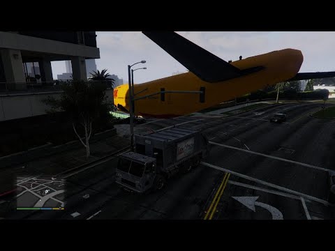 A plane crash | GTA 5