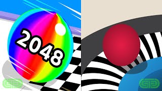 Ball Run 2048 Vs Perfect Hit Android iOS Mobile Gameplay Walkthrough 81939 screenshot 3