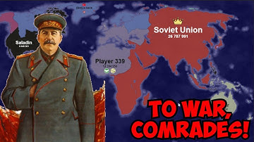 Soviet Union Conquers all of the World [Territorial.io]