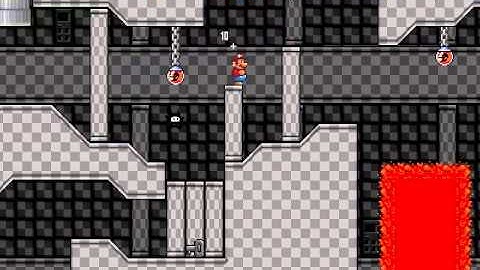 SMBX Custom Level - Checkerboard Castle