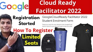 GoogleCloudReady Facilitator Program Registration Started | How To Register And Get Swags 2022