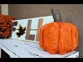 Tree Stump Pumpkin