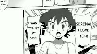 Amourshipping Comic[eng sub]AshxSerena