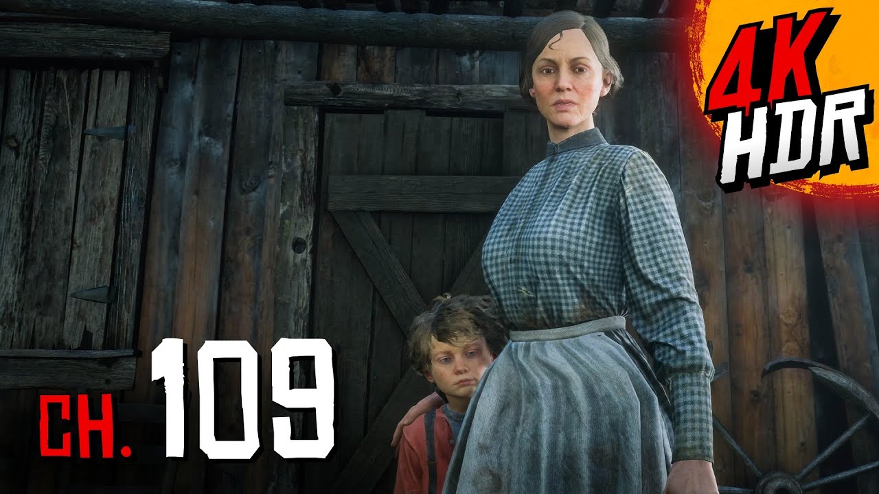 Red Dead Redemption 2 [4K/60fps HDR] (100%, All Side Missions) Pt 109 - Money Lending and Other Sins