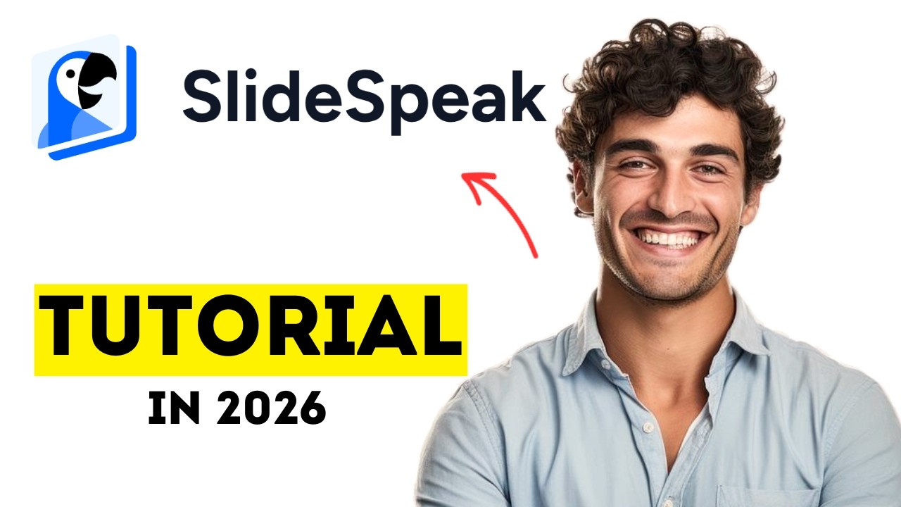 SlideSpeak AI Tutorial | How to Use SlideSpeak in 2026 (DEMO)